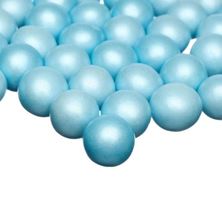 Picture of BABY BLUE CHOCOLATE BALLS XXL EDIBLE SPRINKLES X 50G